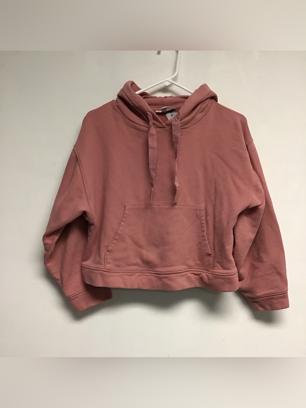 4 Topshop Mauve Cropped Hoodie